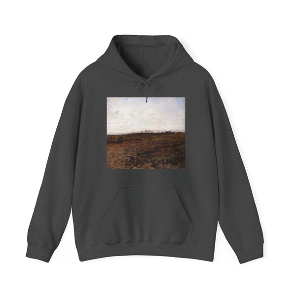 MILLET, Jean-Francois - Landscape With Two Peasant Women (Artwork) Hoodie