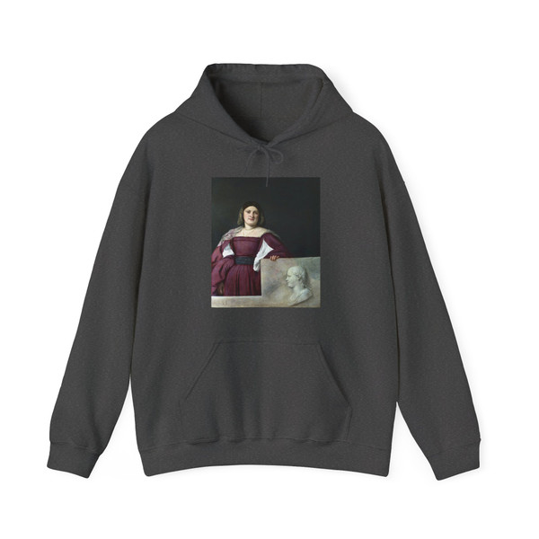 TIZIANO Vecellio - Portrait of a Woman (La Schiavona) (Artwork) Hoodie