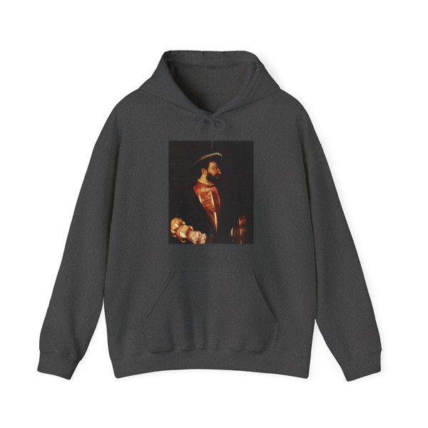 TIZIANO Vecellio - Portrait of Francis I (Artwork) Hoodie