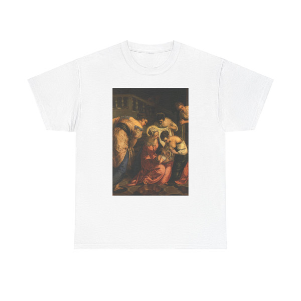 TINTORETTO, Jacopo Robusti - The Birth of John the Baptist, detail (Artwork) T-Shirt