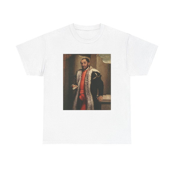 MORONI, Giovanni Battista - Portrait of Antonio Navagero (Artwork) T-Shirt