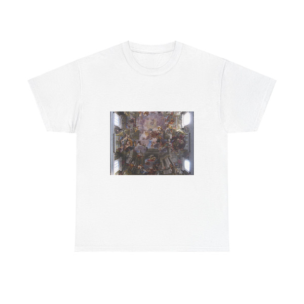 POZZO, Andrea - Allegory of the Jesuits' Missionary Work (detail)6 (Artwork) T-Shirt
