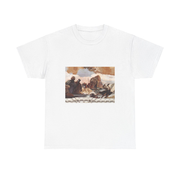 TIEPOLO, Giovanni Battista - Wurzburg Apollo and the Continents d 4 (Artwork) T-Shirt