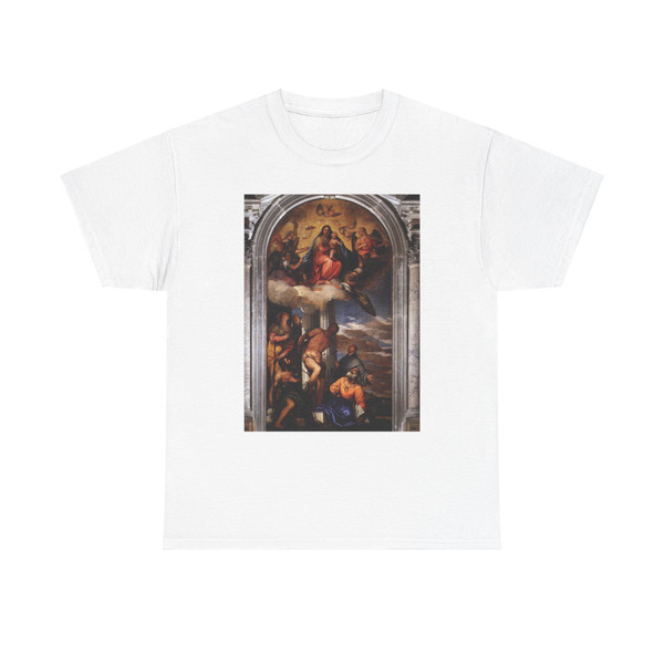 VERONESE, Paolo - Virgin and Child Enthroned with Saints (Artwork) T-Shirt