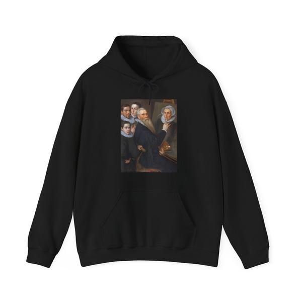 DELFF, Jacob Willemsz I - Portrait of the Artist and His Family (Artwork) Hoodie