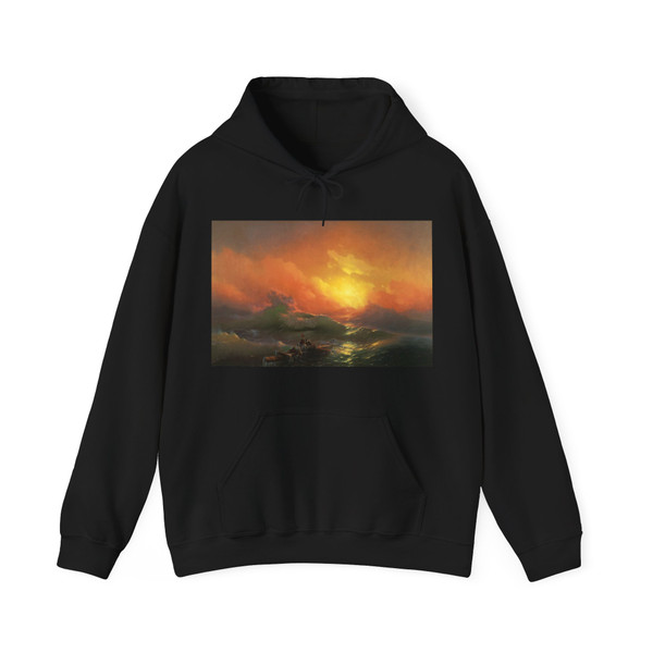 AIVAZOVSKY, Ivan Konstantinovich - The Ninth Wave (Artwork) Hoodie
