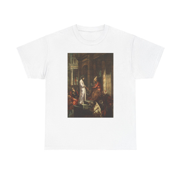TINTORETTO, Jacopo Robusti - Christ before Pilate_1 (Artwork) T-Shirt
