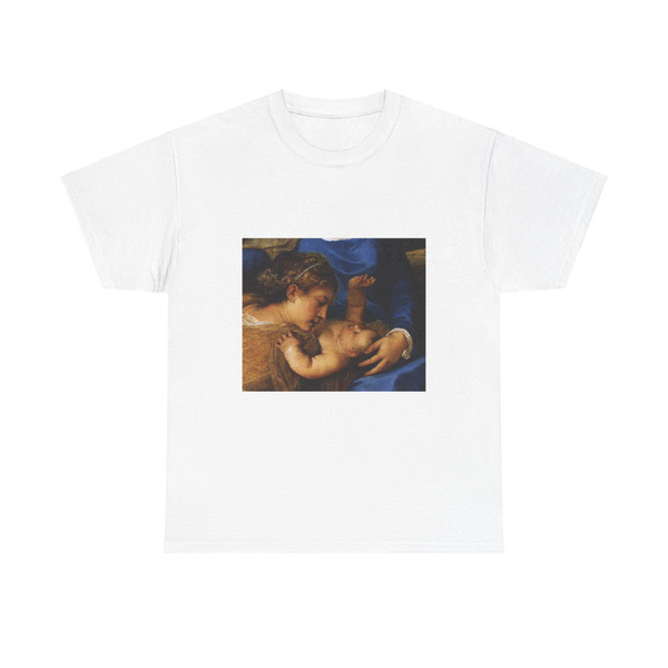 TIZIANO Vecellio - Madonna and Child with Saints (detail) (Artwork) T-Shirt