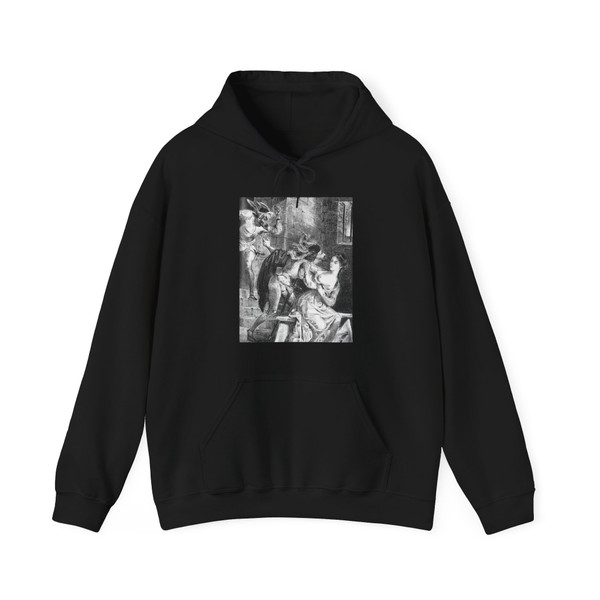 DELACROIX, EUGENE - Faust with Margarete in Prison d (Artwork) Hoodie