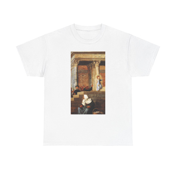 TIZIANO Vecellio - Presentation of the Virgin at the Temple (detail)4 (Artwork) T-Shirt