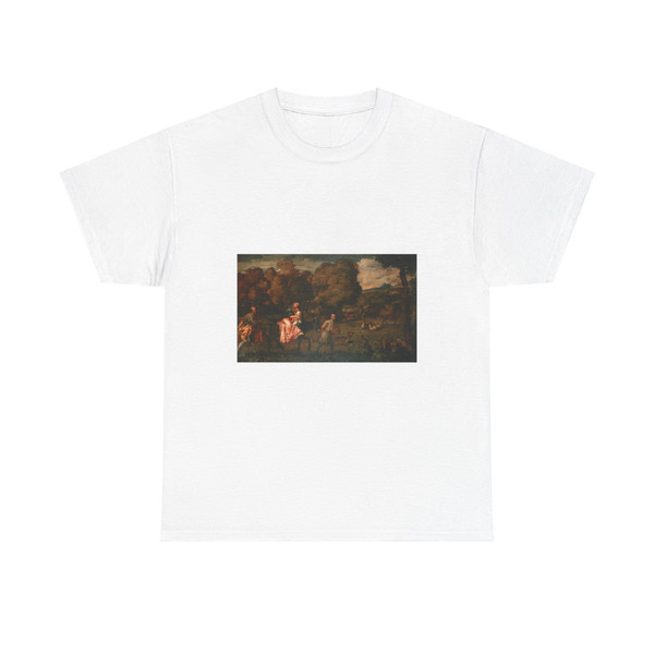 TIZIANO Vecellio -  The Flight into Egypt (Artwork) T-Shirt