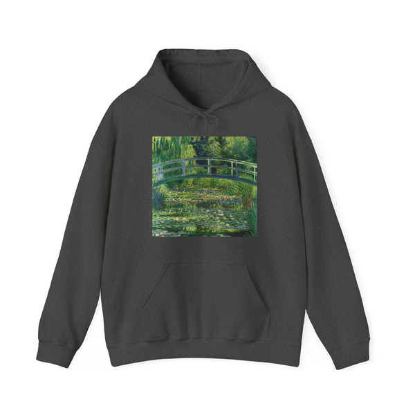 MONET, Claude - The Water-Lily Pond (Artwork) Hoodie