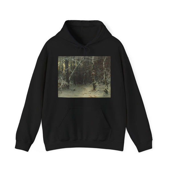 SHISKIN, Ivan Ivanovich - Winter Forest (Artwork) Hoodie
