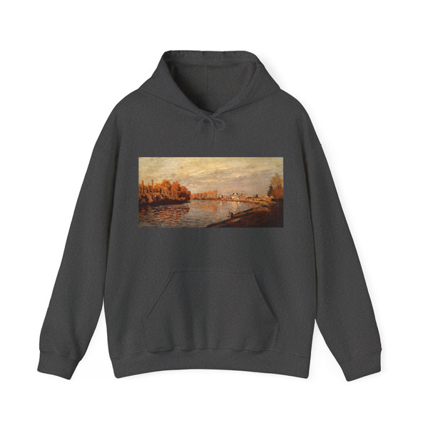 MONET, Claude - Monet The Seine at Argenteuil (Artwork) Hoodie
