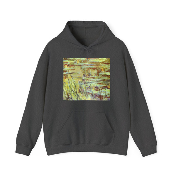 MONET, Claude - Reflets sur l'eau (Artwork) Hoodie