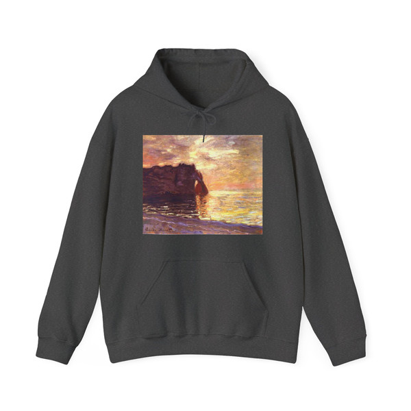 MONET, Claude - The End of the Day (Artwork) Hoodie