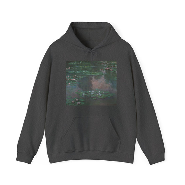 MONET, Claude - Water Lilies I (Artwork) Hoodie