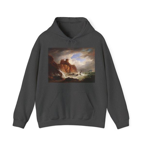 NASMYTH, Alexander - NASMYTH, Alexander - A View of Tantallon Castle (Artwork) Hoodie