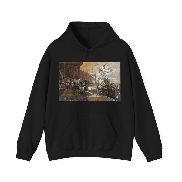 DAVID,Jacques-Louis - Study for the Distribution of the Eagle Standards (Artwork) Hoodie