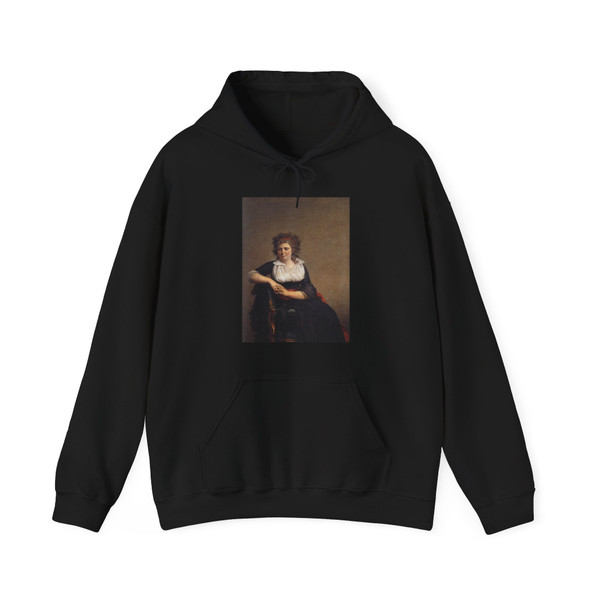 DAVID,Jacques-Louis - Portrait of the Marquise d'Orvilliers (Artwork) Hoodie