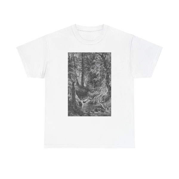 SHISKIN, Ivan Ivanovich - 1880 Forest Stream 77 (Artwork) T-Shirt