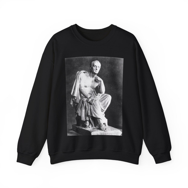 DAVID d'Angers - The Actor Talma (Artwork) Crewneck Sweatshirt