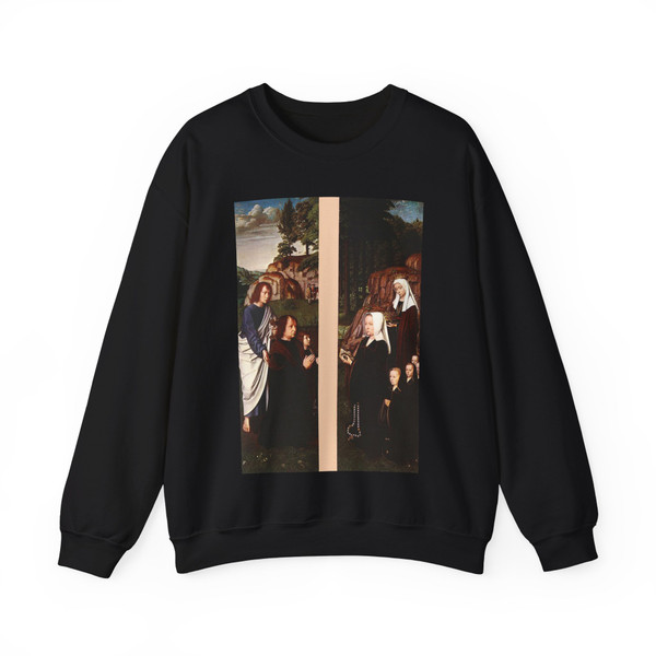 DAVID, Gerard - trompes1 (Artwork) Crewneck Sweatshirt