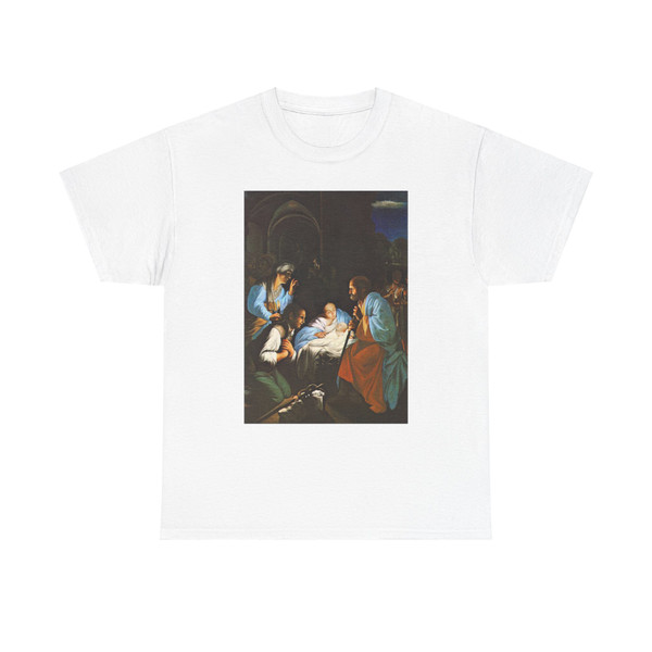SARACENI, Carlo - The Birth of Christ (Artwork) T-Shirt