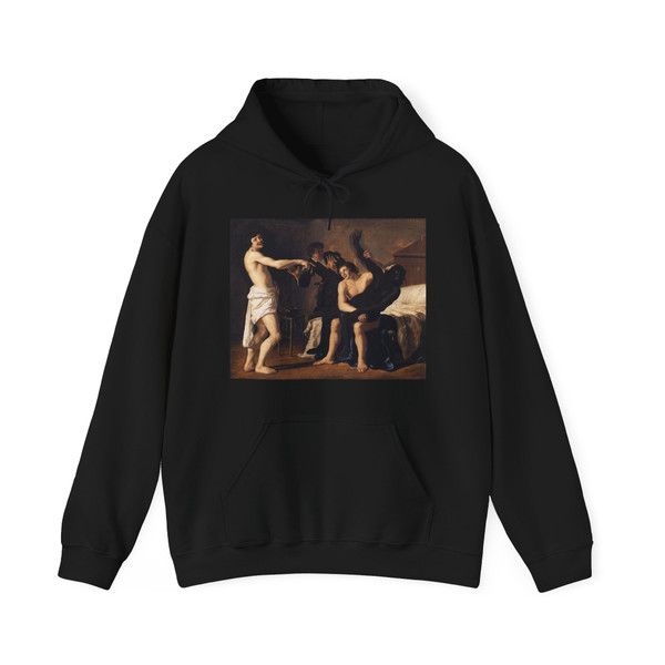 COUWENBERGH, Christiaen van - Three Young White Men and a Black Woman (Artwork) Hoodie