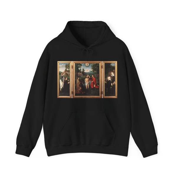 DAVID, Gerard - Triptych of Jan Des Trompes (Artwork) Hoodie