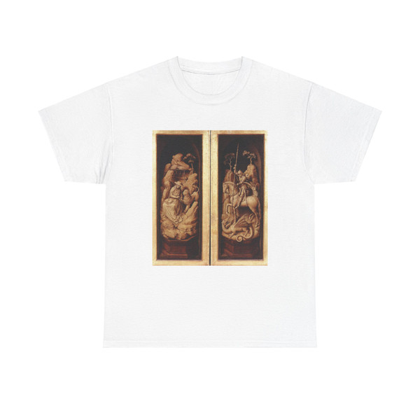 WEYDEN, Rogier van der - Sforza Triptych (exterior) (Artwork) T-Shirt