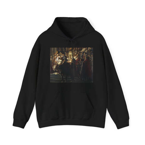 DAVID,Jacques-Louis - Consecration of the Emperor Napoleon I (detail)3 (Artwork) Hoodie