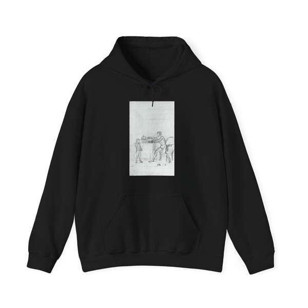 DAVID,Jacques-Louis - Louis XVI Showing the Constitution to his Son, the Dauphin (Artwork) Hoodie
