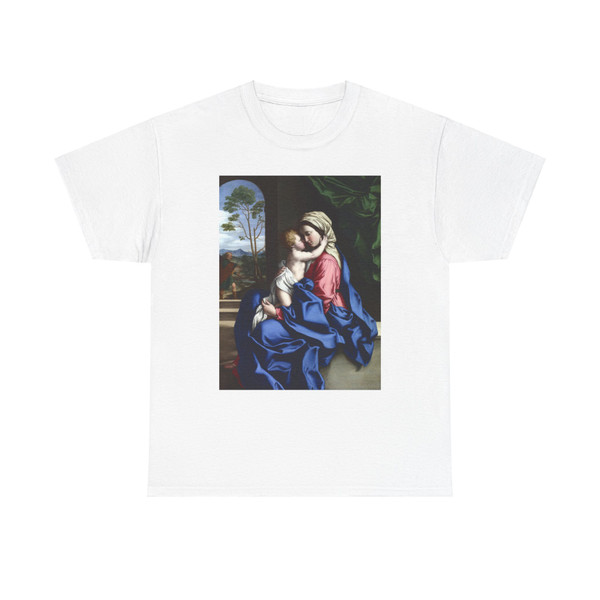 SASSOFERRATO - The Virgin and Child Embracing (Artwork) T-Shirt