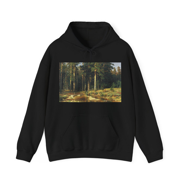 SHISKIN, Ivan Ivanovich - Ship grove 1898 (Artwork) Hoodie