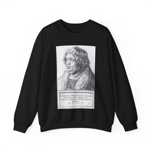 DURER, Albrecht - Willibald Pirckheimer (Artwork) Crewneck Sweatshirt
