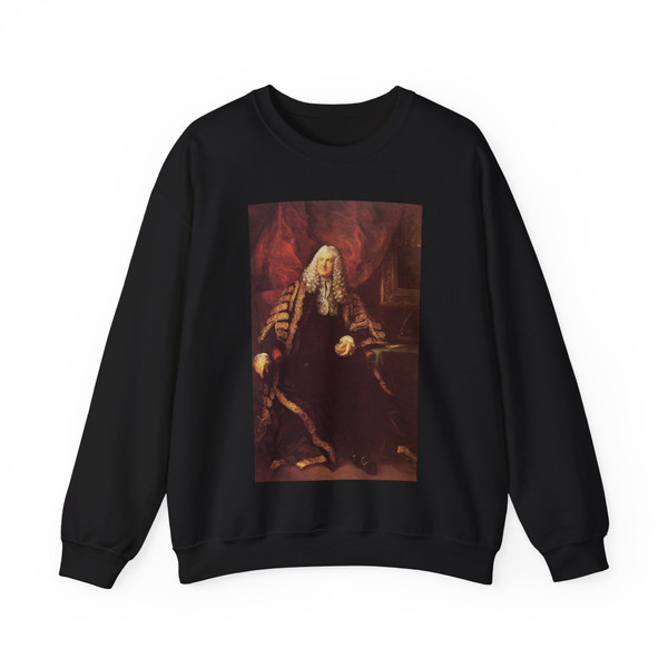 GAINSBOROUGH, Thomas - The Honourable Charles Wolfran Cornwall (Artwork) Crewneck Sweatshirt