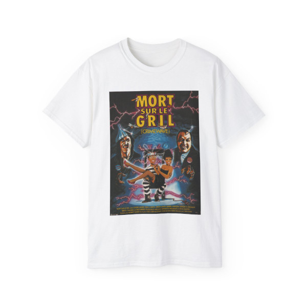 CRIMEWAVE 1985 Movie Poster - T-Shirt