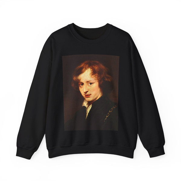 DYCK, Sir Anthony Van - Self Portrait 2 (Artwork) Crewneck Sweatshirt