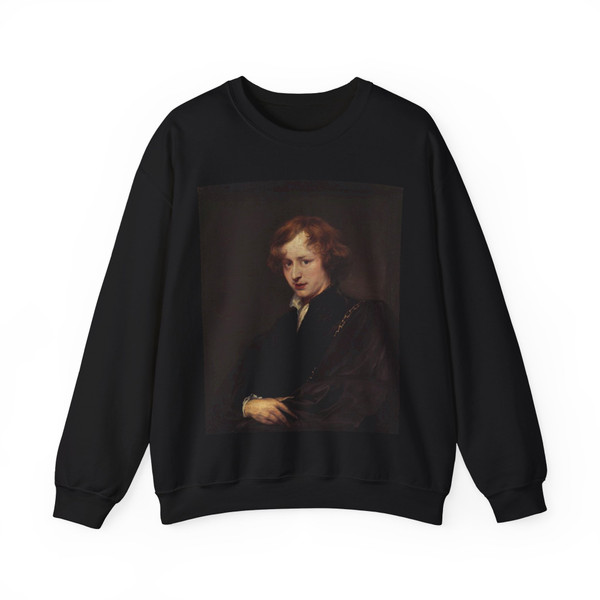 DYCK, Sir Anthony Van - Self Portrait (Artwork) Crewneck Sweatshirt