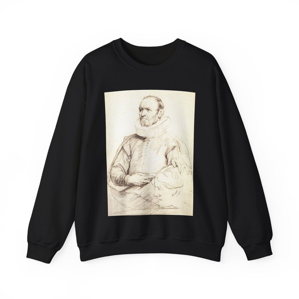 DYCK, Sir Anthony Van - Nicolaas Rockox (Artwork) Crewneck Sweatshirt