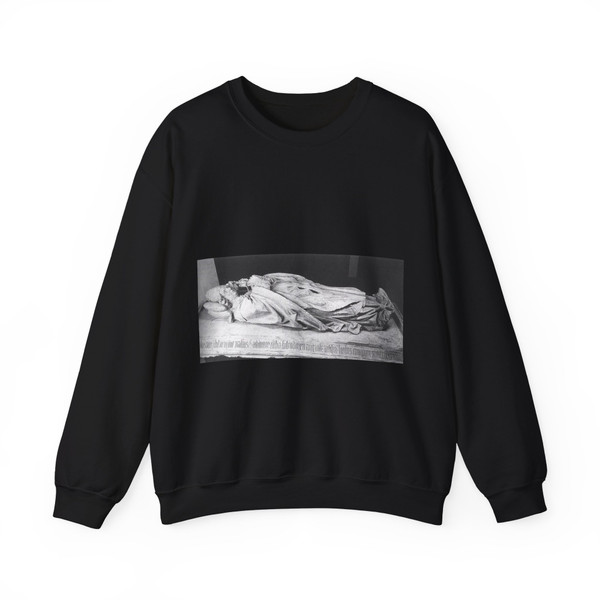 GERHAERT van Leyden, Nicolaus - Tomb of Archbishop Jakob von Sierck (Artwork) Crewneck Sweatshirt