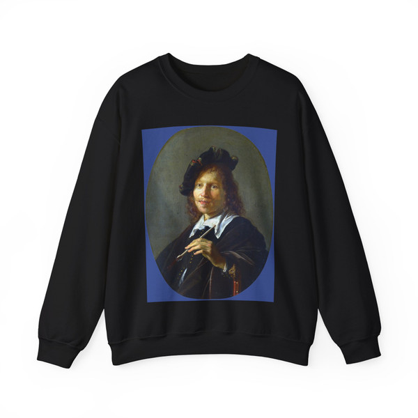 DOU, Gerrit - Portrait of a Man (Artwork) Crewneck Sweatshirt