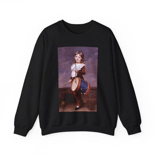 DROLLING, Martin - Portrait of the Artist's Son as a Drummer (Artwork) Crewneck Sweatshirt