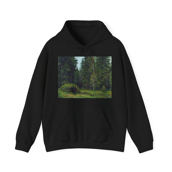 SHISKIN, Ivan Ivanovich - Forest lodge. 1892 (Artwork) Hoodie