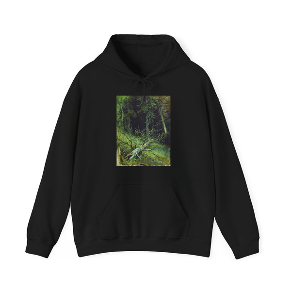 SHISKIN, Ivan Ivanovich - In the fir forest 1870 (Artwork) Hoodie