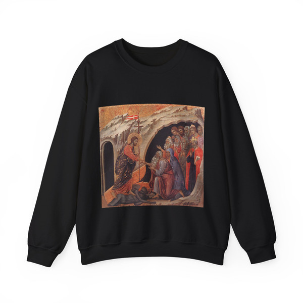 DUCCIO DI Buoninsegna - Descent to Hell (Artwork) Crewneck Sweatshirt