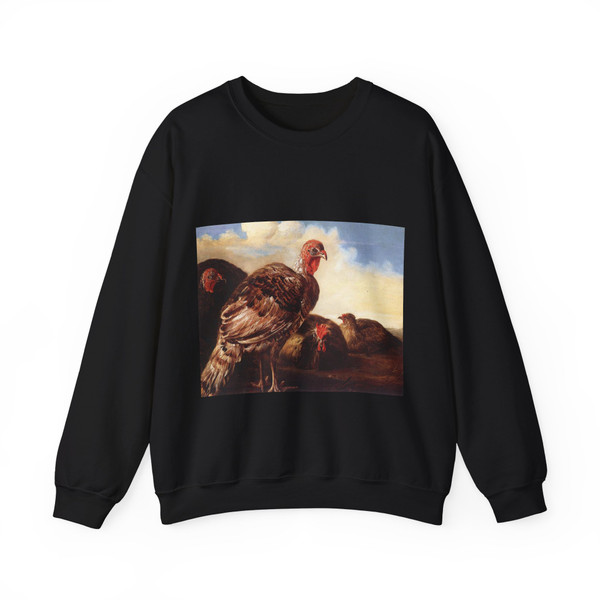CUYP, Aelbert - Domestic Fowl (Artwork) Crewneck Sweatshirt