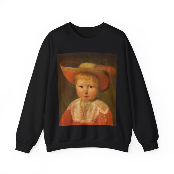 CUYP, Jacob Gerritsz - Portrait of a Child (Artwork) Crewneck Sweatshirt