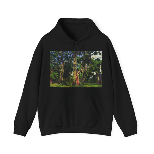 SHISKIN, Ivan Ivanovich - Oaks. Evening. Etude 1887 (Artwork) Hoodie